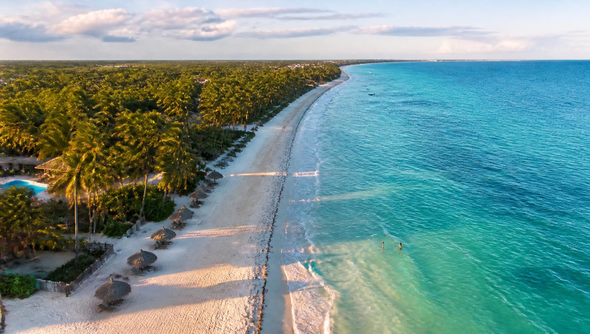 North Coast shoreline in Mombasa County, host region of the Coast Realtors Summit